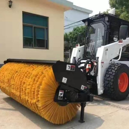 滑移装载机扫雪车 多功能清雪设备 冬季除冰雪设备