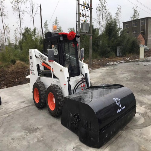 装载机清扫头 装载机扫路头 滑移铲车扫路头 路面清扫头