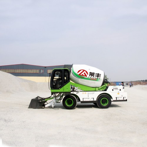 敏梓潼县工地小型搅拌4立方工程搅拌车原地卸料搅拌车货到付尾款