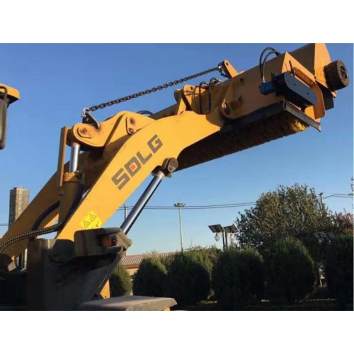 936铲车清扫 扫路 扫地 路面清扫 清扫器 扫地机