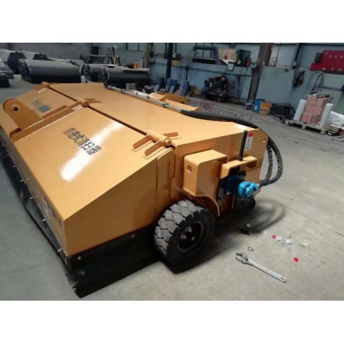 955铲车清扫 扫路 扫地 路面清扫 清扫器 扫路车