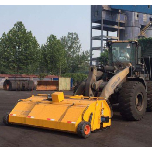 853装载机清扫 扫路 扫地 路面清扫 清扫器 扫路车