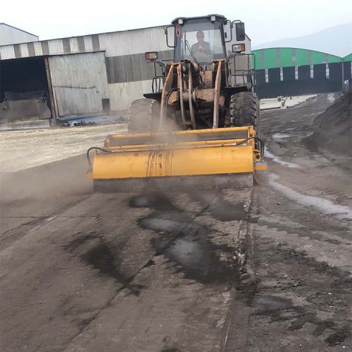 煤厂路面清扫车 煤场路面清扫车 煤渣煤灰装载机清扫器