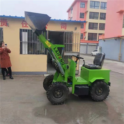 鄂尔多斯电瓶小铲车 铲粪用铲车 小车身铲车养殖场专用雪