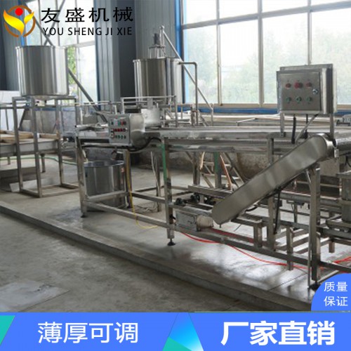 大型全自动豆腐皮机 商用多功能豆皮机价格 自动豆腐皮机厂家