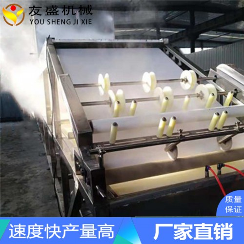 全自动不锈钢油皮机生产设备 大型油皮机生产线厂家直销