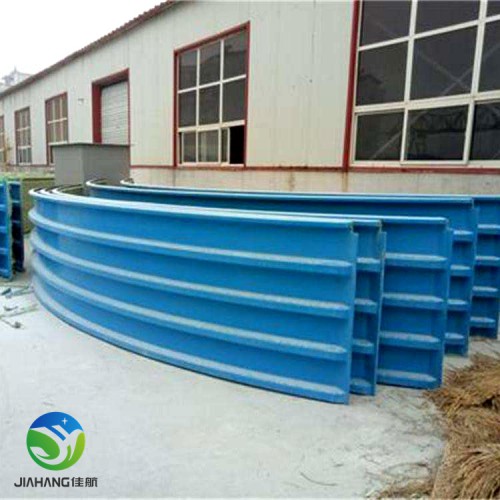 污水池生化池拱形玻璃钢盖板 集气罩 防腐蚀防臭弧形盖板