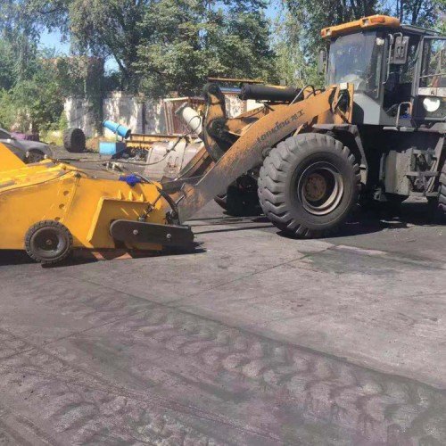 铲车扫路 铲车扫路车 铲车加扫路装置 装载机扫路车
