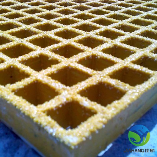 铺砂玻璃钢格栅盖板 高强度防滑耐磨走道平台格栅实体厂家