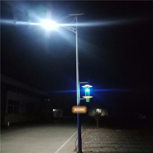 太阳能路灯加杀虫灯频振式户外照明工程农用