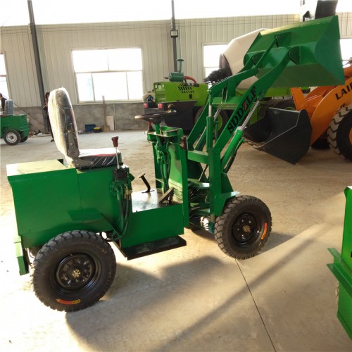 果洛车间电动铲车 工地用小铲车 小型电动铲车莱丰专业生产雪