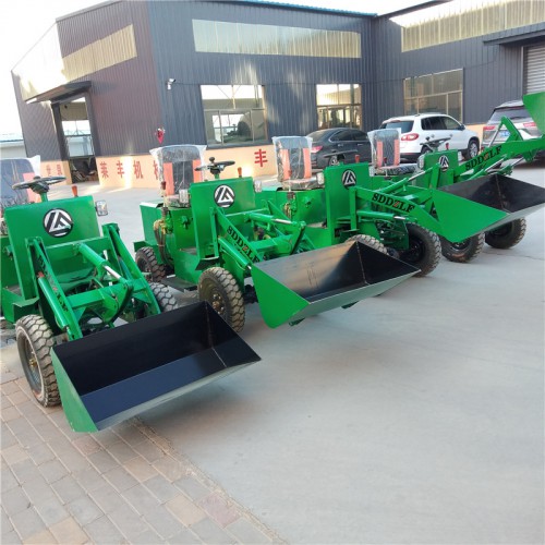 安康电动小铲车 噪音低小铲车 原地旋转小铲车价钱不贵雪