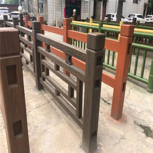 水泥仿木护栏