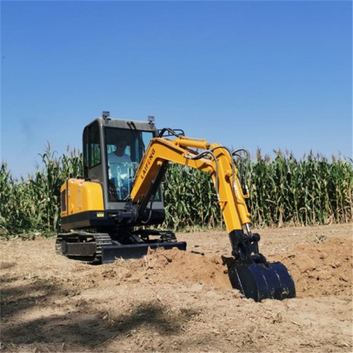 资阳多功能挖掘机 农用挖机 履带开沟机莱丰供销商价低雪