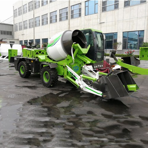 广西榆林砂浆搅拌车 搅拌斗铲车 水泥搅拌斗明年开春预定中敏