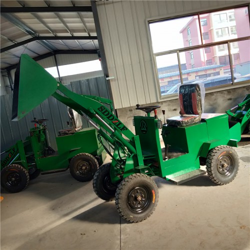 山东莱丰原地旋转小铲车 微型电动小铲车 防滑电动铲车雪