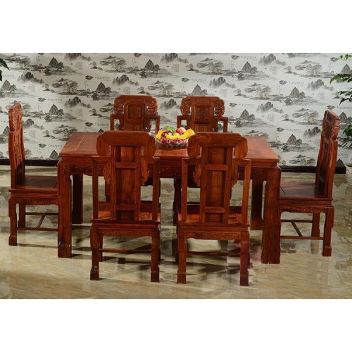 红木家具餐桌圆桌新中式红木家具大果紫檀沙发大果紫檀家具缅甸