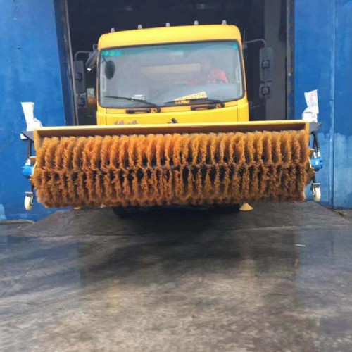 耐磨扫雪刷片 长期销售扫路刷 洒水车加装除雪滚刷