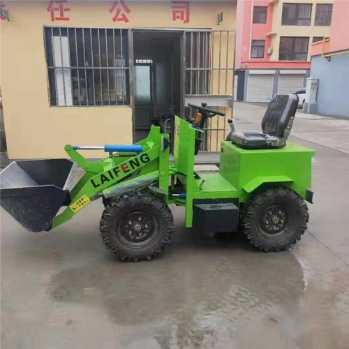 小型电动装载机 车间电动铲车防滑电动铲车 养殖场电动装载机敏