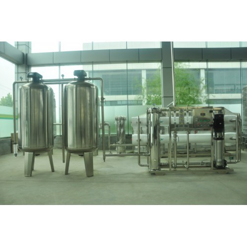 青州水处理设备 反渗透水处理设备 双级单级反渗透设备