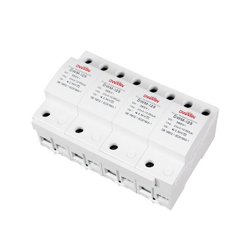 避雷器二级电涌电源开关保护器防雷击380V