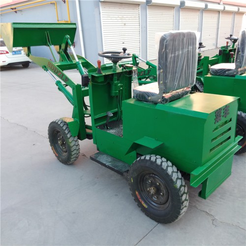 延安小型电动铲车 清粪用电铲车 大电瓶的电动小铲车雪