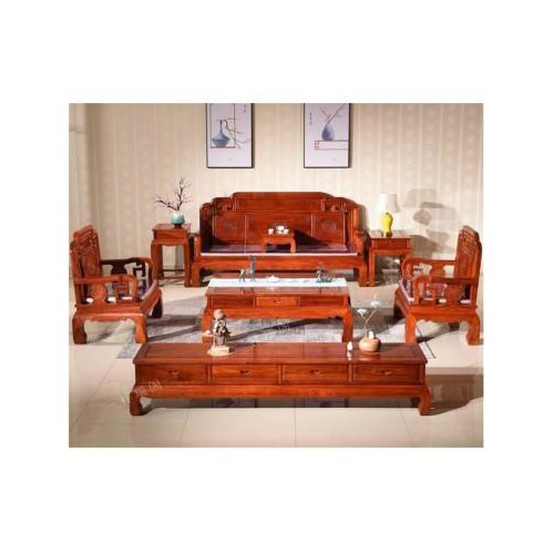 红木家具沙发新中式沙发红木家具大果紫檀沙发大果紫檀家具缅家具