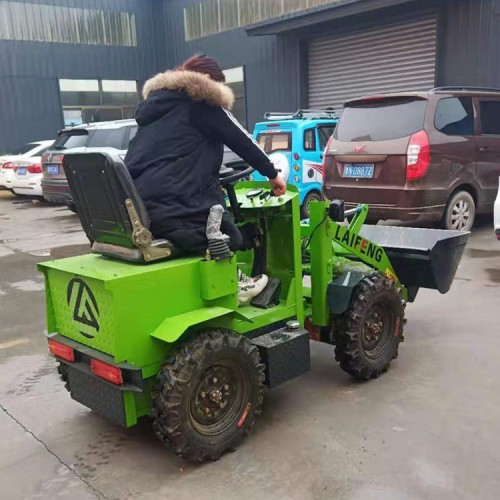 小型电动装载机 车间电动铲车防滑电动铲车 养殖场电动装载机敏
