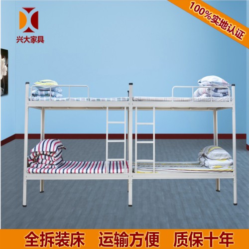 厂家直销 铁床 兴大厂家供应 新款学生宿舍铁床 量大价低