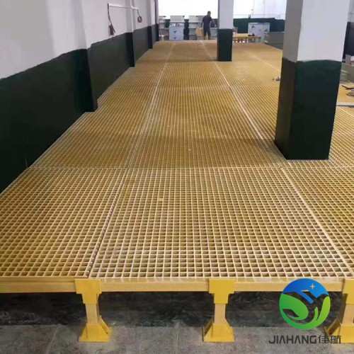 运城佳航玻璃钢网格走道格栅价格 光伏屋顶检修过道格栅报价