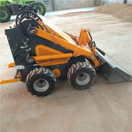 中卫无驾驶室铲车 又矮又窄铲车 四驱动小铲车雪
