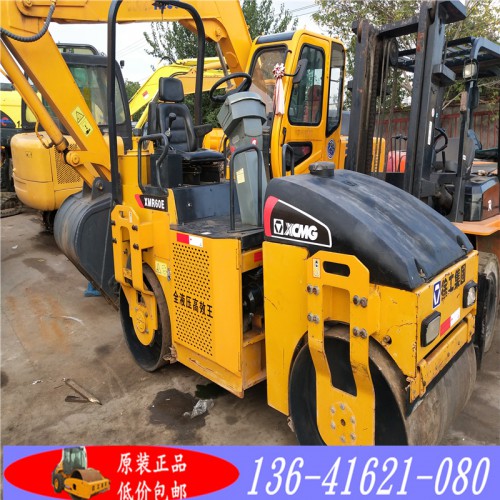 出售二手小型压路机 3吨4吨6吨全液压双驱双振进口压路机