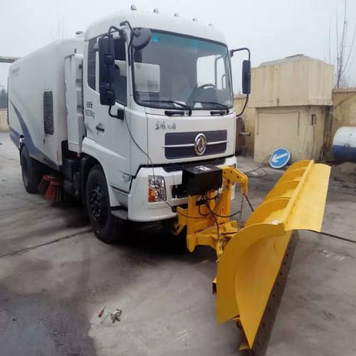 洒水车加装推雪板 东风天锦改装除雪 洒水车改装除