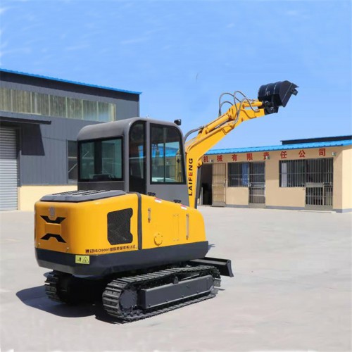 泸州新型开沟机 标配小挖机 大棚挖掘机雪