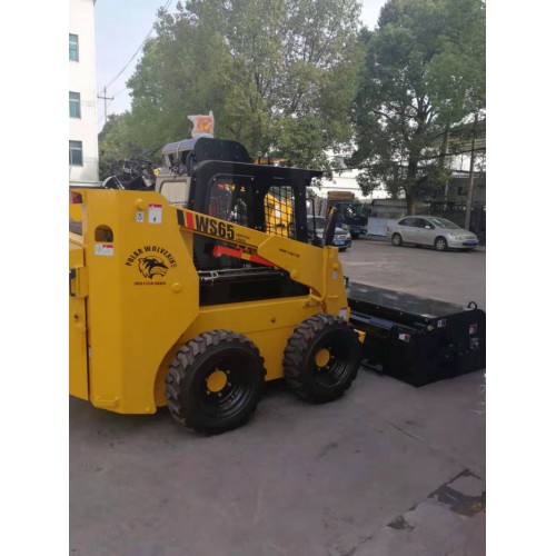 晋工滑移清扫车 滑移装载机 装载机清扫器 装载机清扫车价格