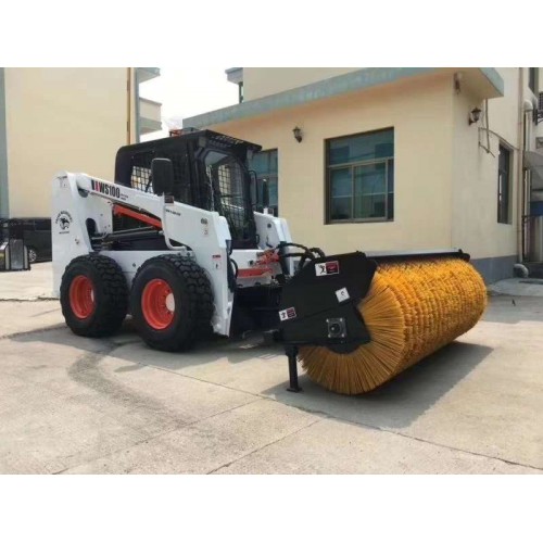 铁矿粉扫地车 滑移扫地车 装载机清扫器 装载机改装滚刷清扫器