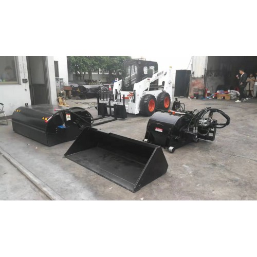 装载机前进式清扫器-路面扫地机-928装载机清扫器价格-清扫