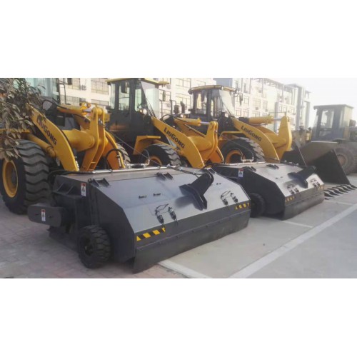 铲车多功能属具-路面扫地机-928装载机清扫器价格-清扫器