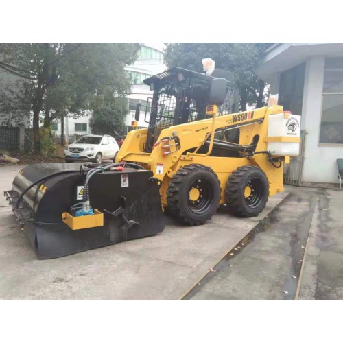 天津装载机改扫路车 高效装载机清扫 滑移装载机价格 清扫器