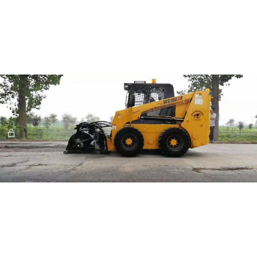 内蒙古滑移装载机 滑移清扫器 滑移扫地机 封闭式清扫器 清扫