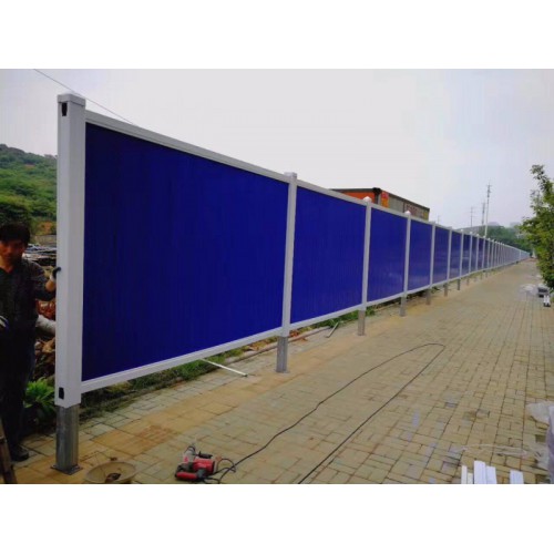 安平彩钢围挡 施工彩钢围挡 彩钢夹芯围挡