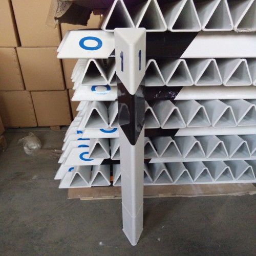 一体模压防脱盖玻璃钢轮廓标