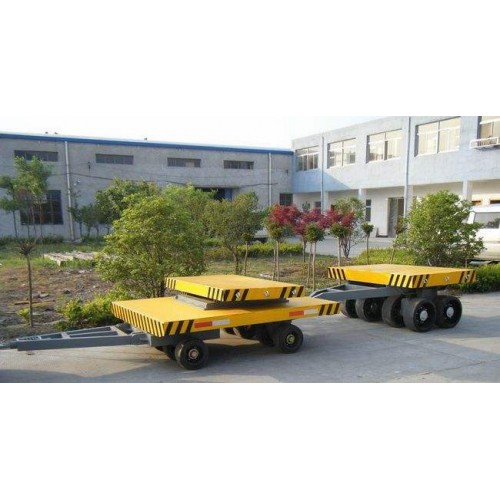 厂内平板车 大吨位拖车 护栏板材 按需制作