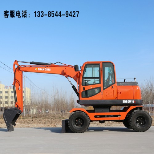 河南小型轮式挖掘机价格