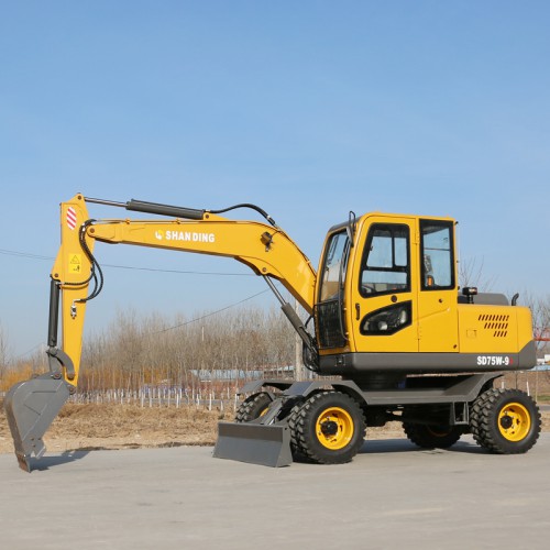 陕西小型轮式挖掘机价格