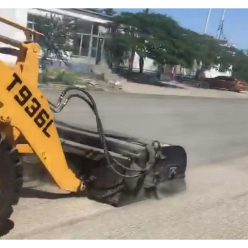 山工铲车清扫车 港口扫地机 装载机前置清扫器 装载机清扫器