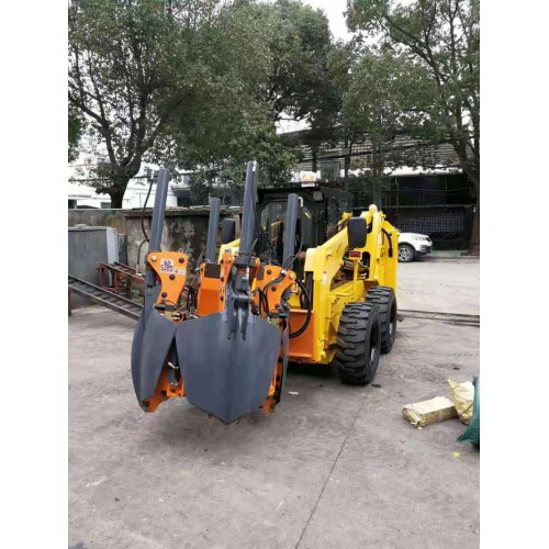 泰亨挖树机一分钟一棵树 生产供应多种型号的四瓣式挖树机机头