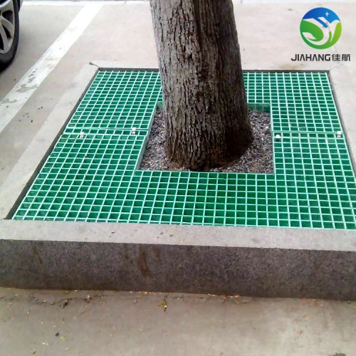 北京佳航道路绿化树坑格栅 玻璃钢树池专用25玻璃钢格栅寿命