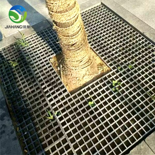 树池围树格栅 市政树坑网格专用玻璃钢格栅免费切割
