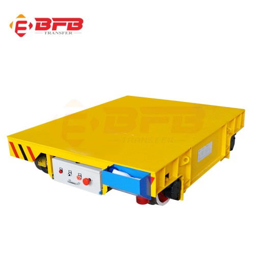 中原直销5吨轨道电动搬运平板车 低压轨道电动平板车图纸报价